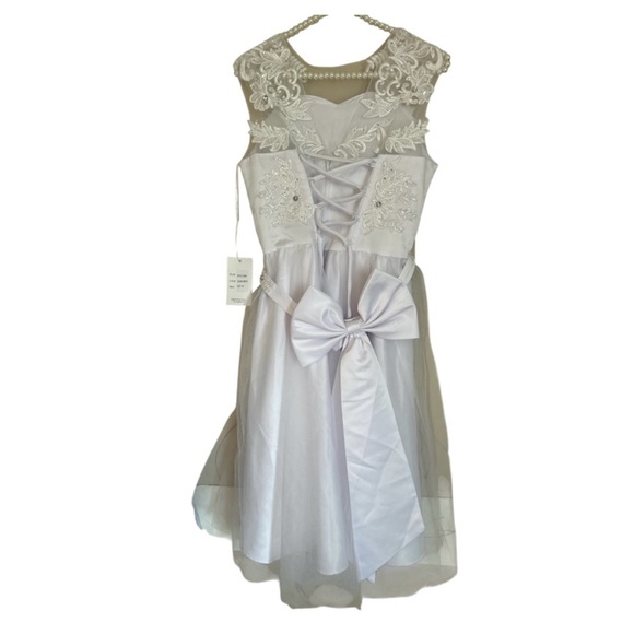 Angels White Sleeveless Scoop Neck Sundress - Picture 2 of 13